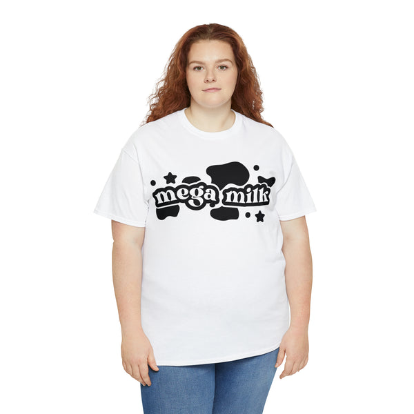 Classic Mega Milk Anime Womens Heavy Cotton Tee