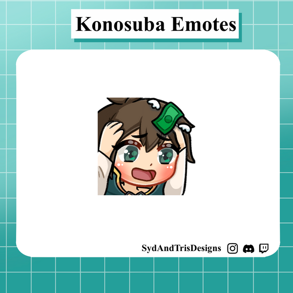 Konosuba Squad Emotes