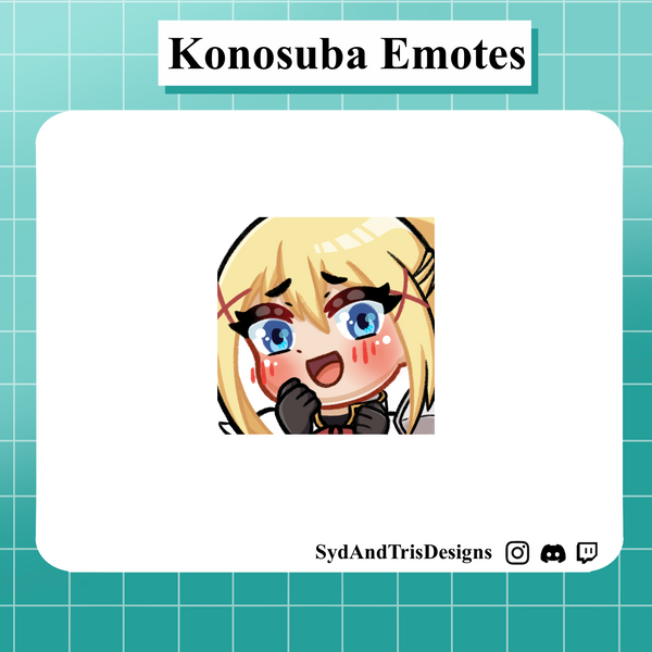 Konosuba Squad Emotes