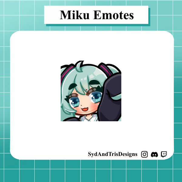 Hatsune Miku Emotes