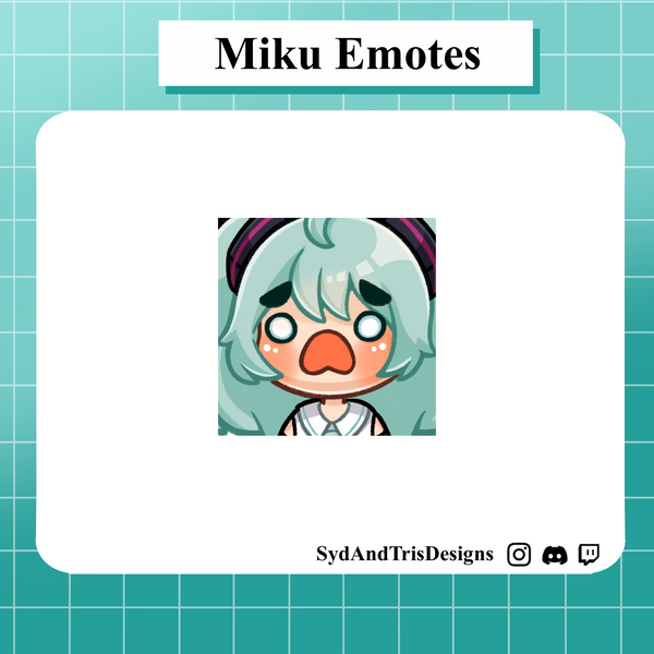 Hatsune Miku Emotes