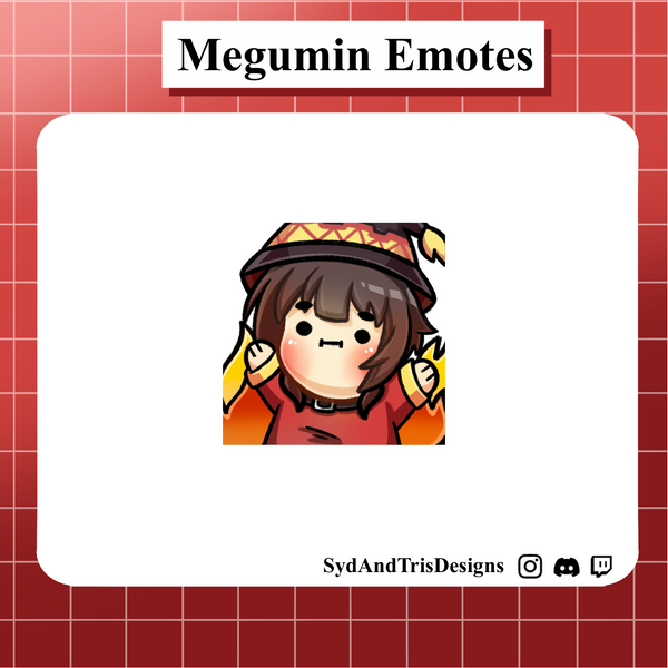 Megumin Emote Konosuba