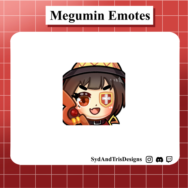 Megumin Emote Konosuba