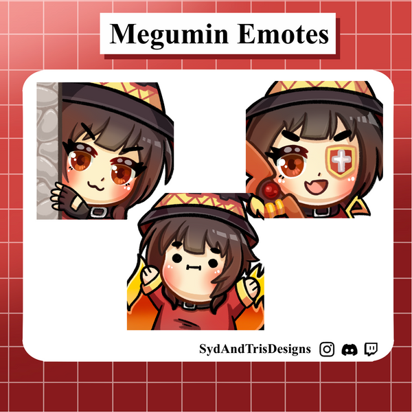 Megumin Emote Konosuba