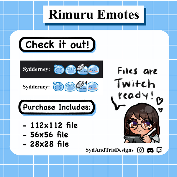 Rimuru Tempest Emotes (Slime Version)