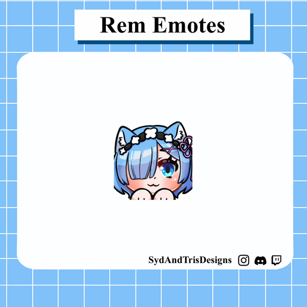 Rem ReZero Emotes