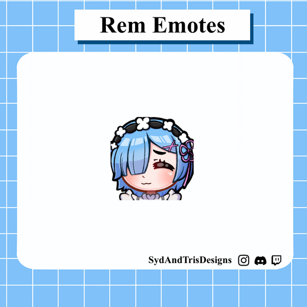 Rem ReZero Emotes