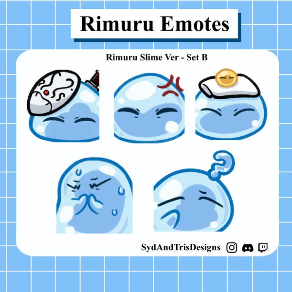 Rimuru Tempest Emotes (Slime Version)