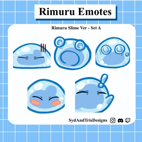 Rimuru Tempest Emotes (Slime Version)