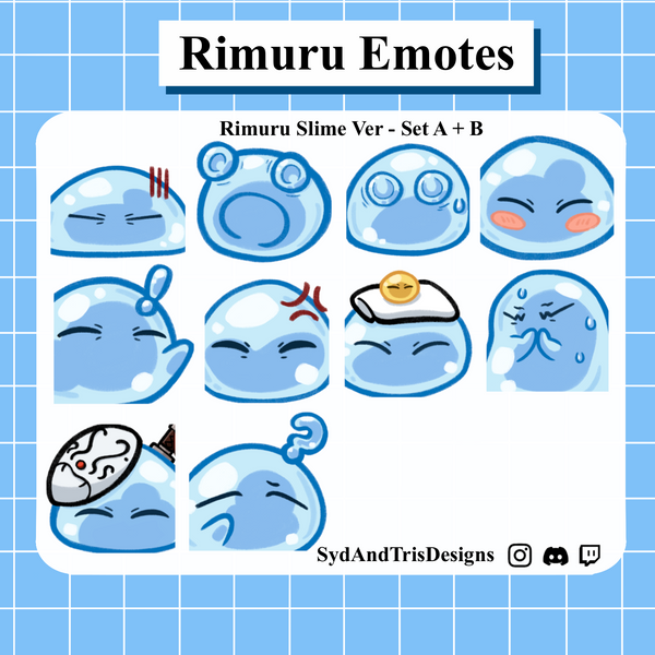 Rimuru Tempest Emotes (Slime Version)