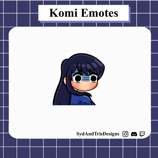 Komi Can't Communicate Emotes