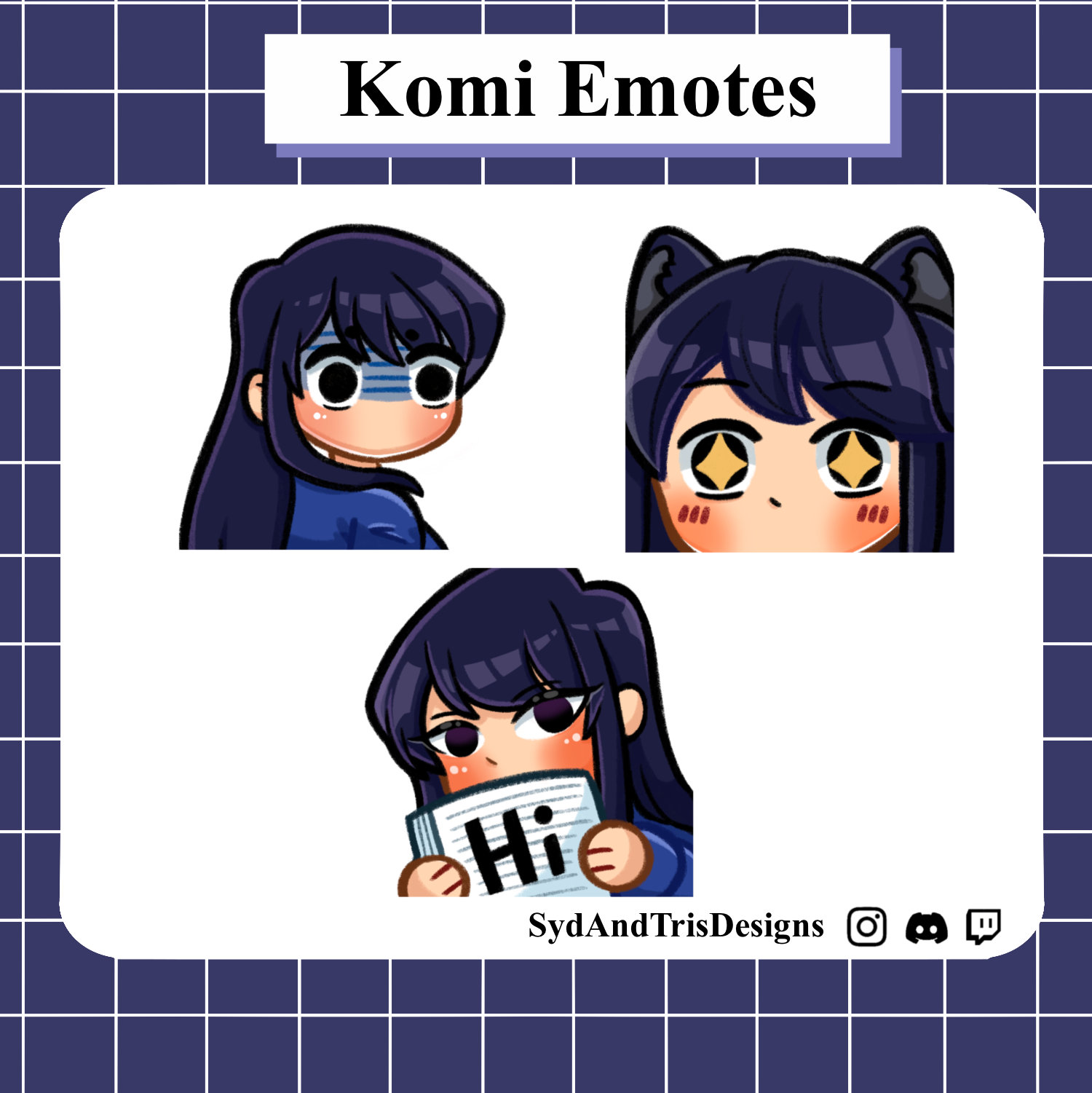 Komi Can't Communicate Emotes