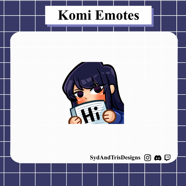 Komi Can't Communicate Emotes