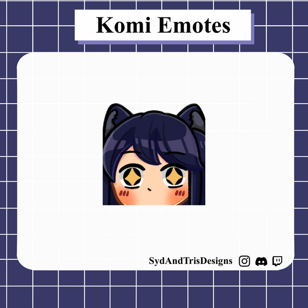 Komi Can't Communicate Emotes