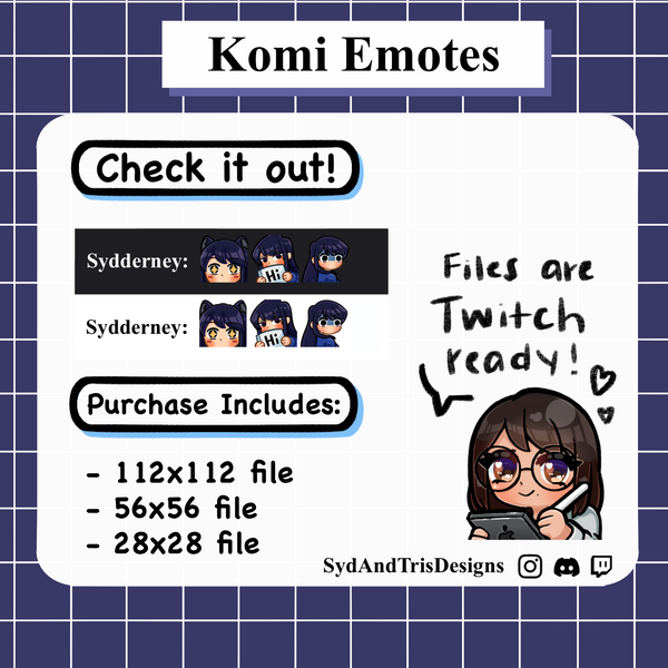 Komi Can't Communicate Emotes