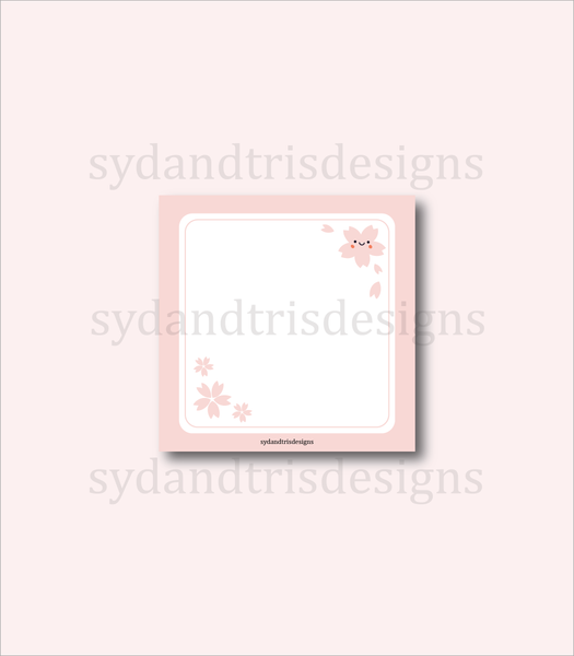 SNP001 - Cherry Blossom Notepad