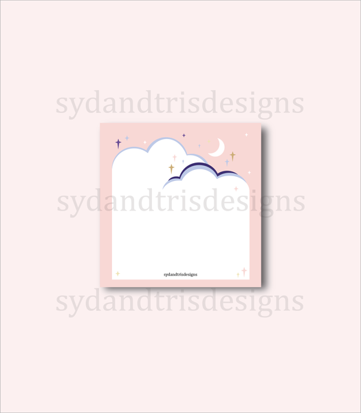 SNP002 - Starry Skies Notepad