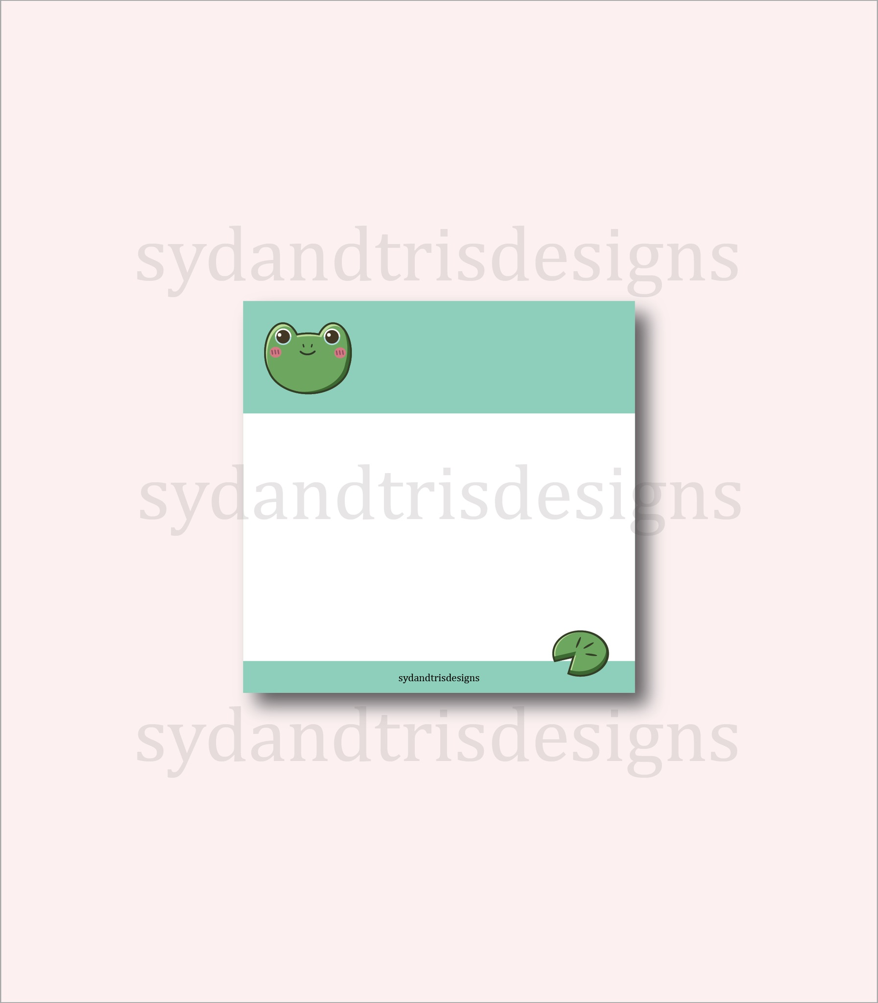 SNP004 - Feelin' Froggy Notepad