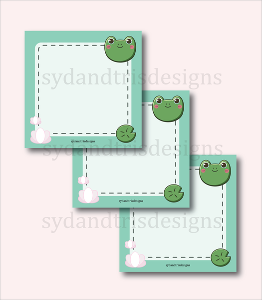 SNP004 - Feelin' Froggy Notepad