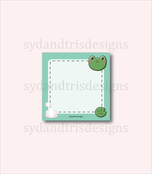 SNP004 - Feelin' Froggy Notepad