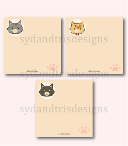 SNP006 - Kitten Around Note Pad