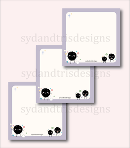 SNP008 - Soot Sprite Friends Notepad