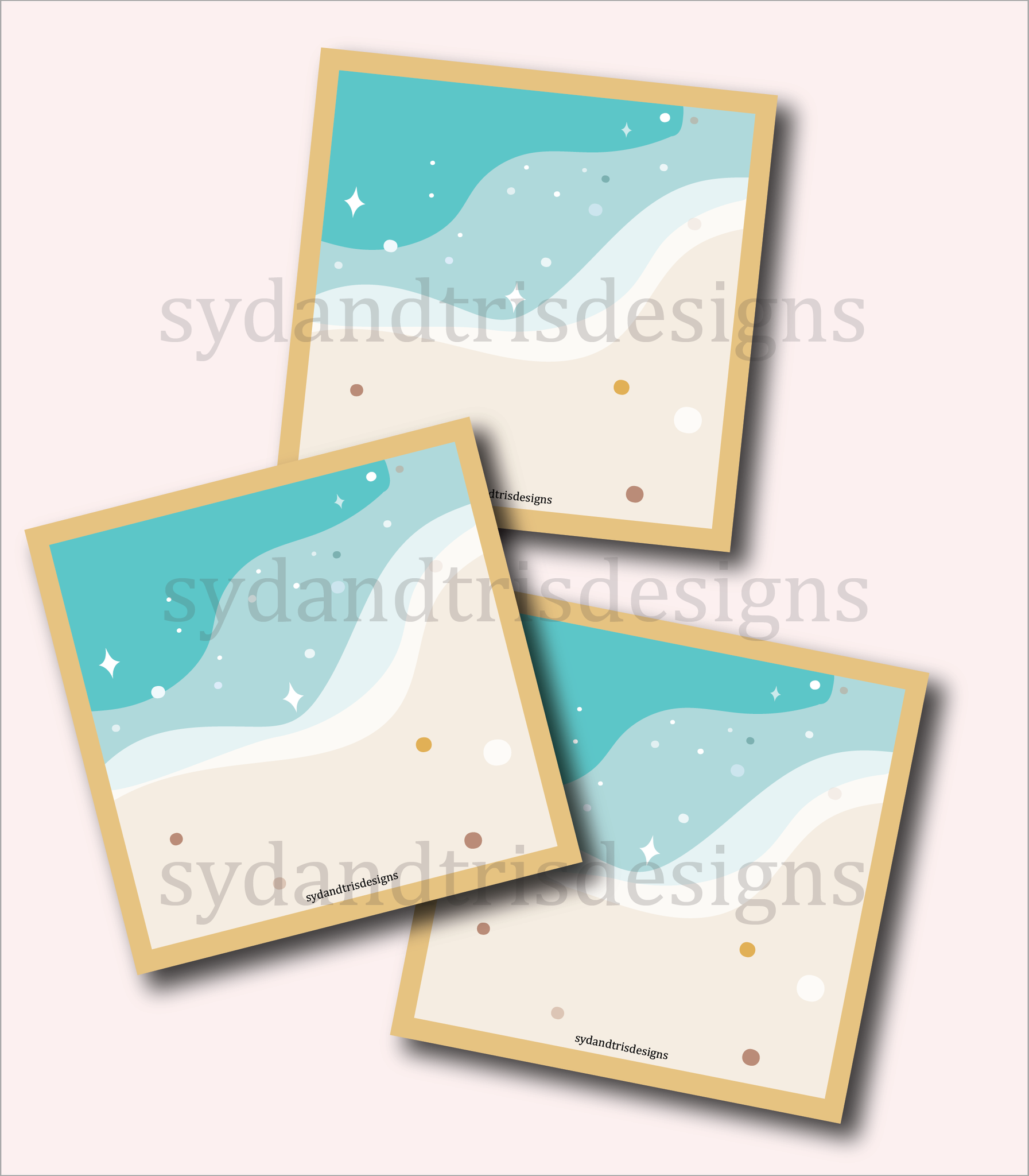 SNP021 - Sea Shore Notepad