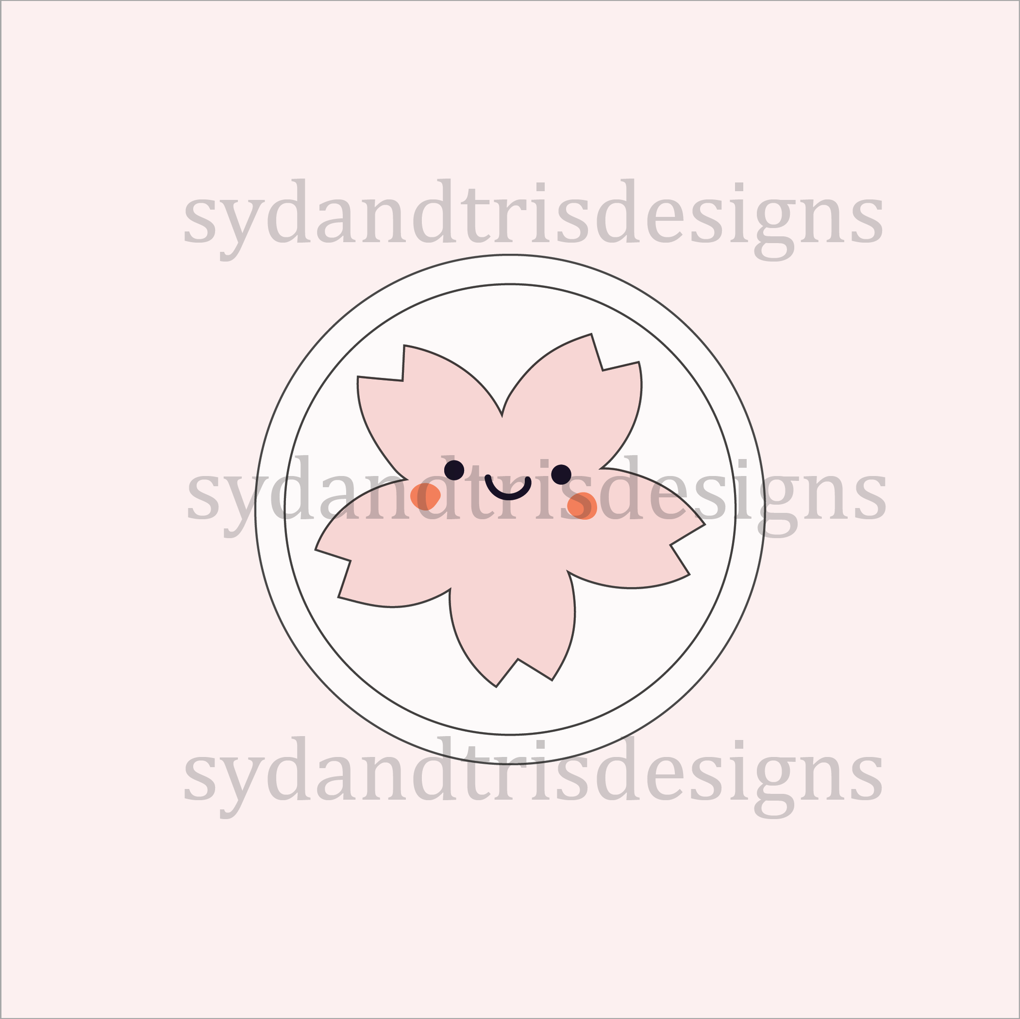 WS002 - Cherry Blossom Vinyl Sticker