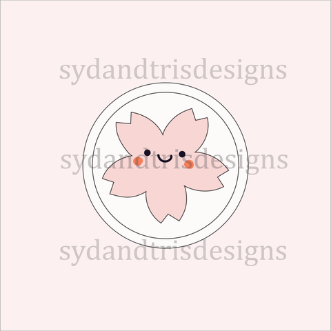 WS002 - Cherry Blossom Vinyl Sticker