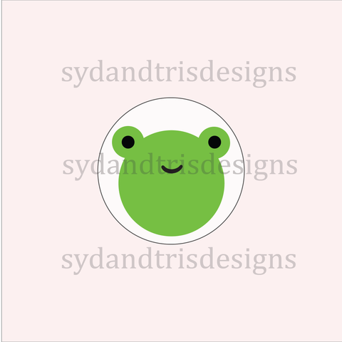 WS006 - Froggy Boi Vinyl Sticker